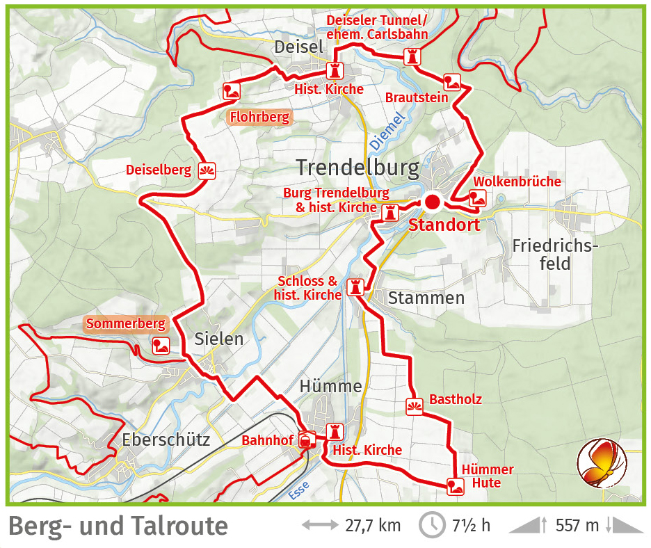 Trendelburg Berg- und Talroute